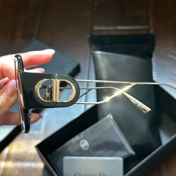 Dior Oversized Black Sunglasses
